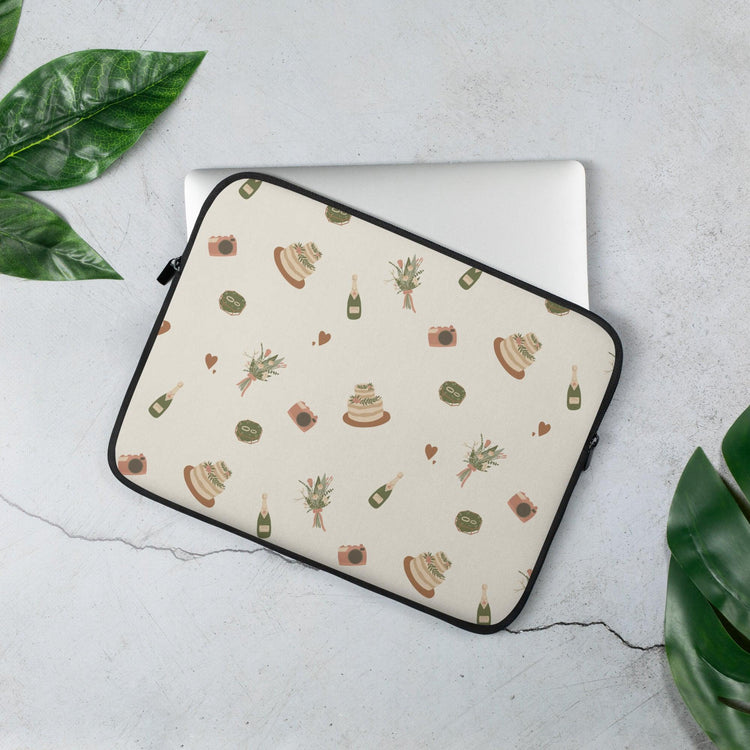 My Favorite Wedding Things - Laptop Case by Oaklynn Lane