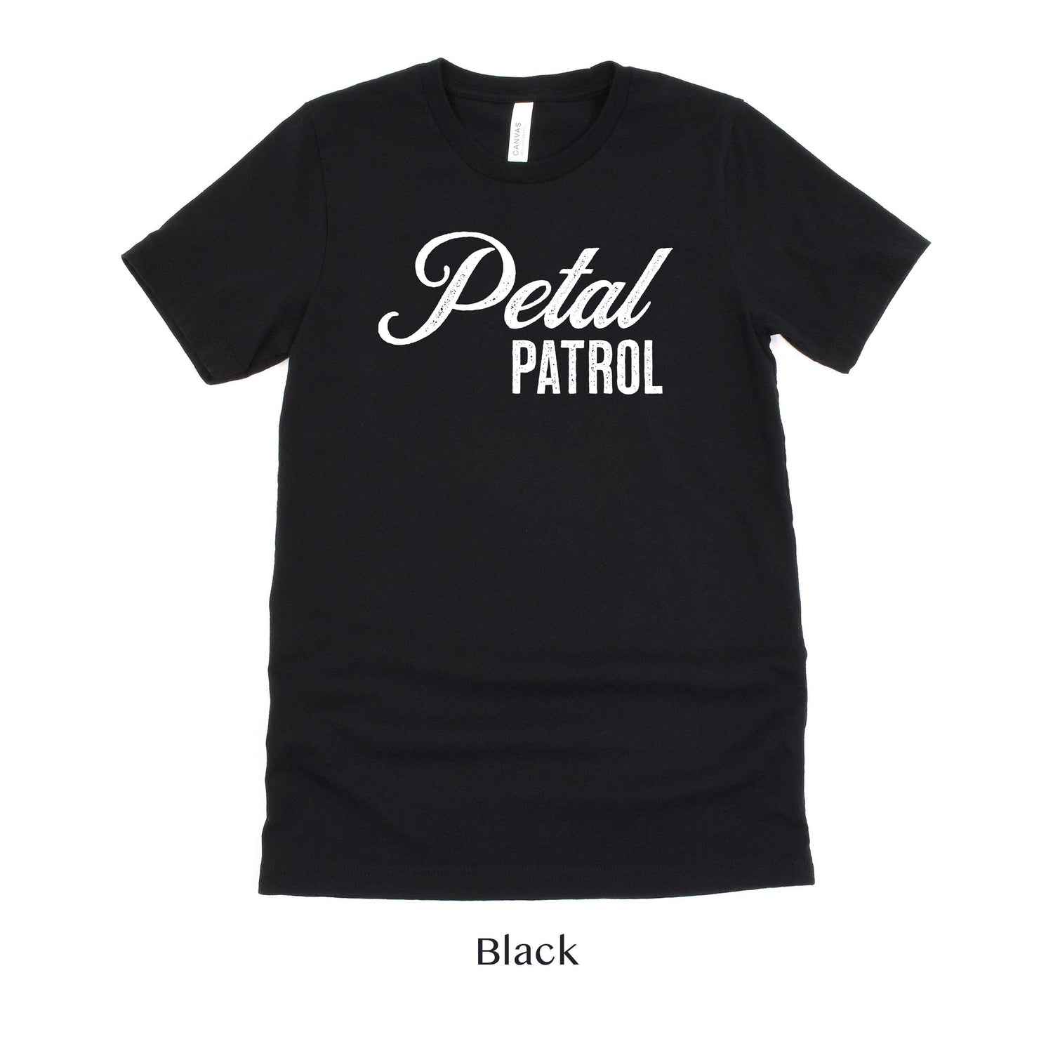 Petal Patrol Adult Flower Girl or Flower Lady Vintage Romance Unisex t-shirt by Oaklynn Lane