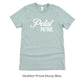 Petal Patrol Adult Flower Girl or Flower Lady Vintage Romance Unisex t-shirt by Oaklynn Lane