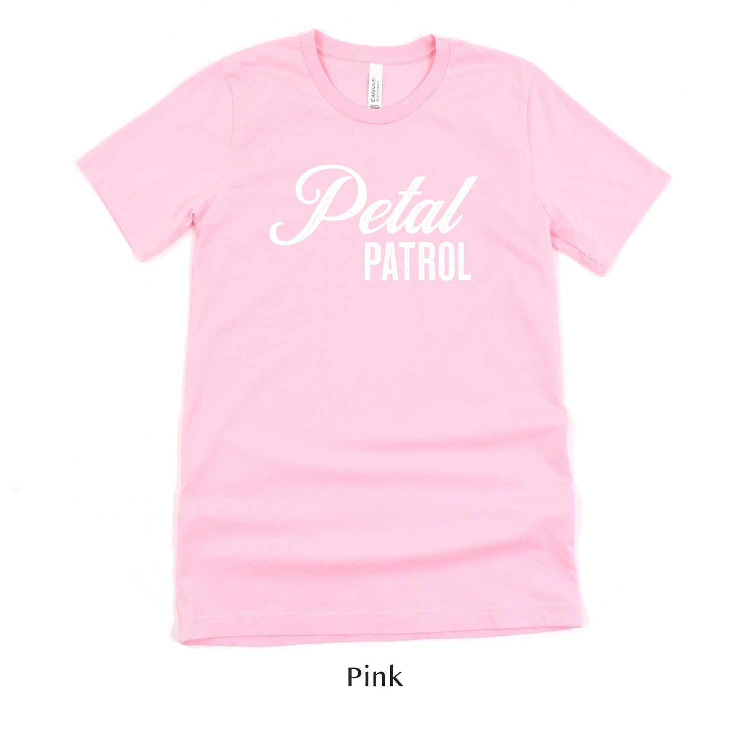 Petal Patrol Adult Flower Girl or Flower Lady Vintage Romance Unisex t-shirt by Oaklynn Lane