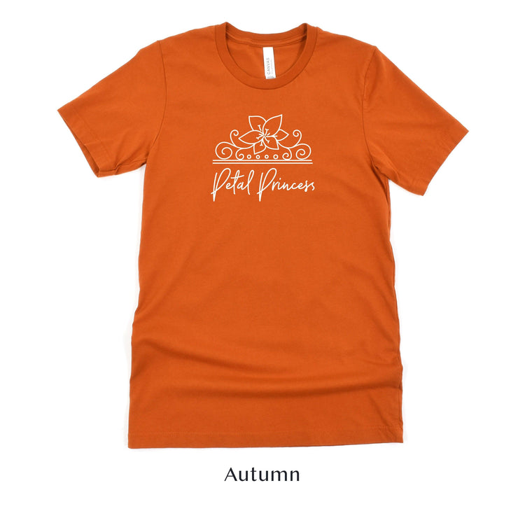 Petal Princess Florist Wedding Vendor or Adult Flower Girl Short-Sleeve Tee - Plus Sizes Available by Oaklynn Lane