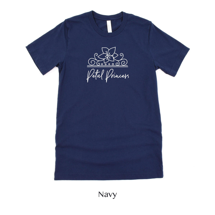 Petal Princess Florist Wedding Vendor or Adult Flower Girl Short-Sleeve Tee - Plus Sizes Available by Oaklynn Lane
