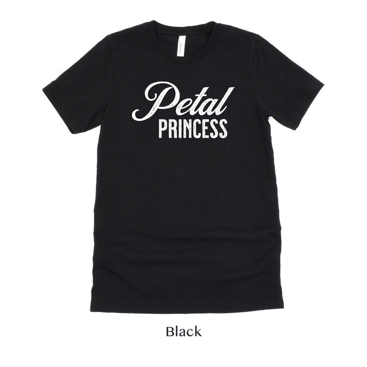 Petal Princess - Vintage Romance Wedding Party Unisex t-shirt by Oaklynn Lane