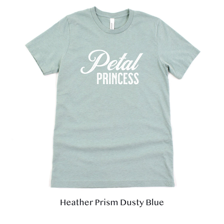 Petal Princess - Vintage Romance Wedding Party Unisex t-shirt by Oaklynn Lane