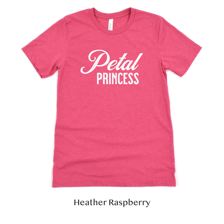 Petal Princess - Vintage Romance Wedding Party Unisex t-shirt by Oaklynn Lane