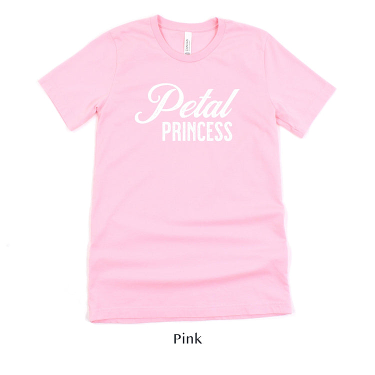 Petal Princess - Vintage Romance Wedding Party Unisex t-shirt by Oaklynn Lane