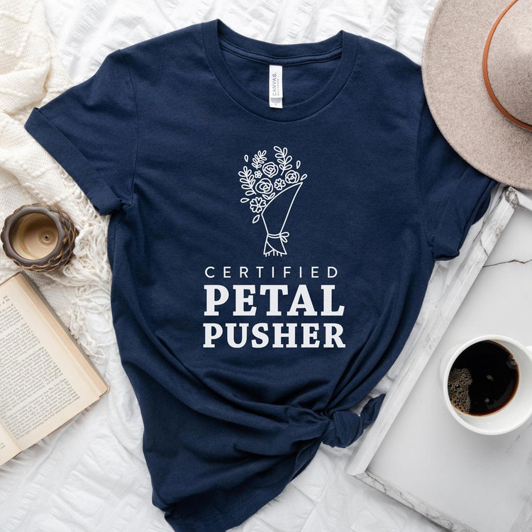 Petal Pusher Florist Gift Short-Sleeve Tee by Oaklynn Lane