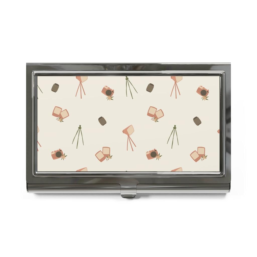 Photographer Business Card Holder by Oaklynn Lane