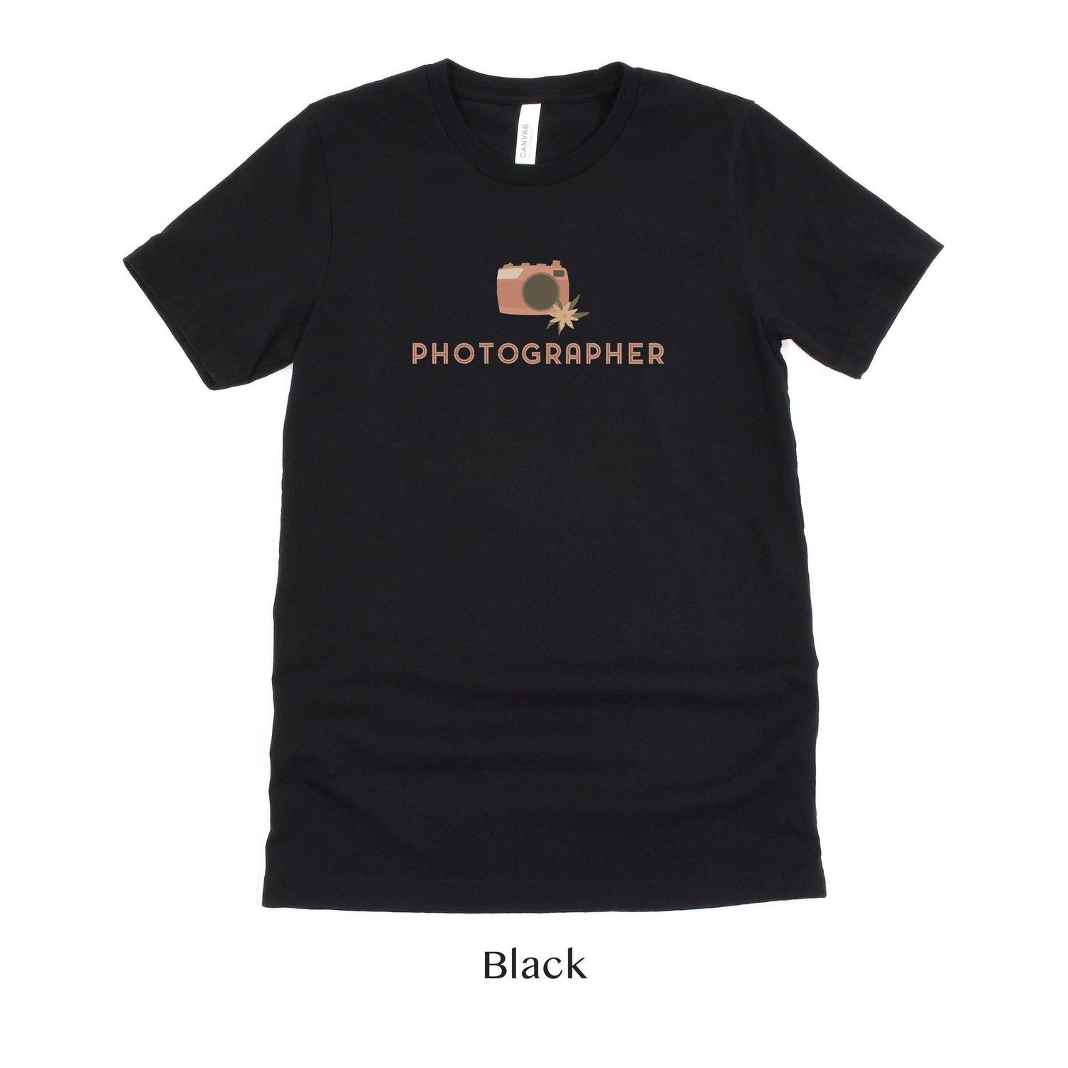 Photographer - Wedding Vendor Professional Thank you Gift - Camera Unisex t-shirt by Oaklynn Lane