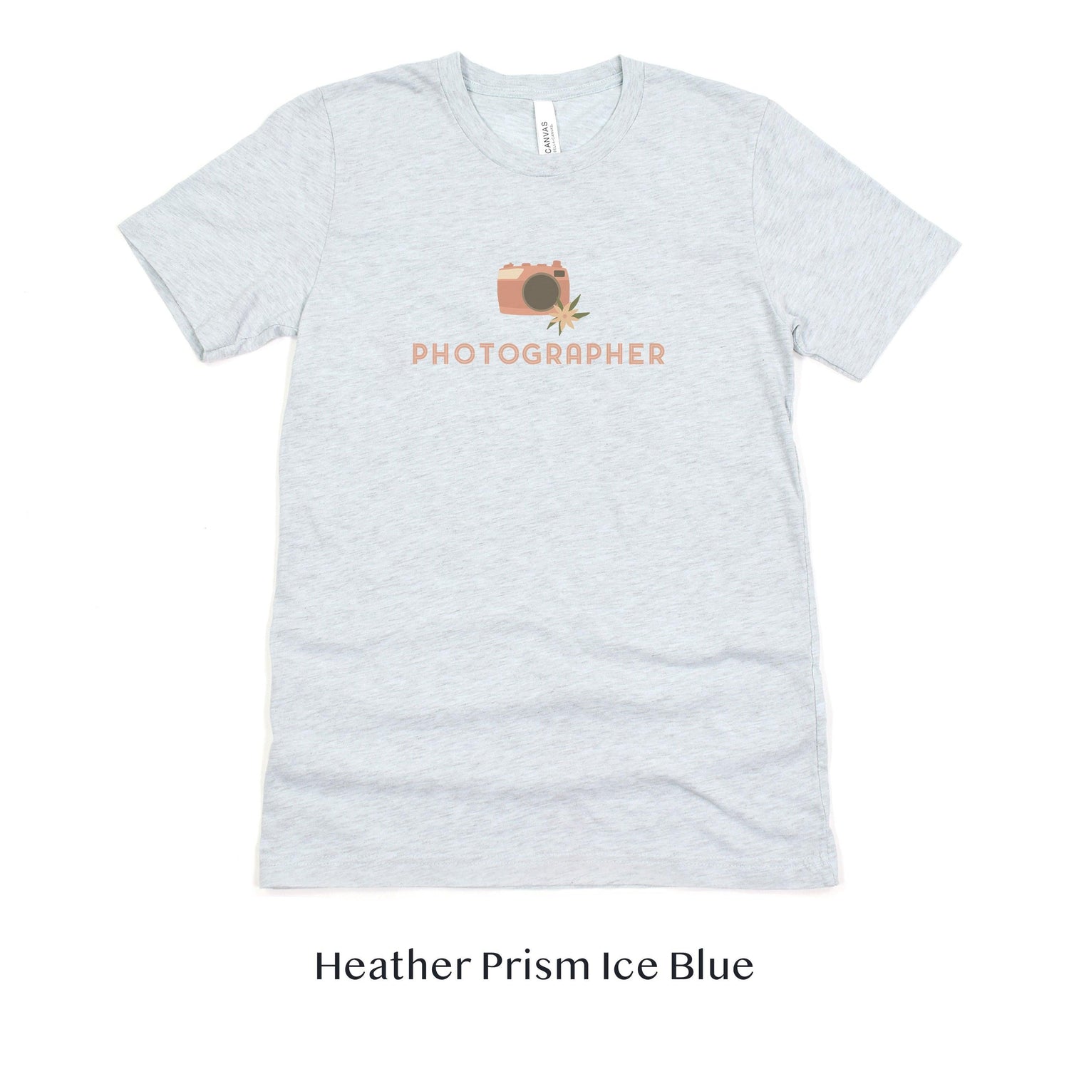 Photographer - Wedding Vendor Professional Thank you Gift - Camera Unisex t-shirt by Oaklynn Lane