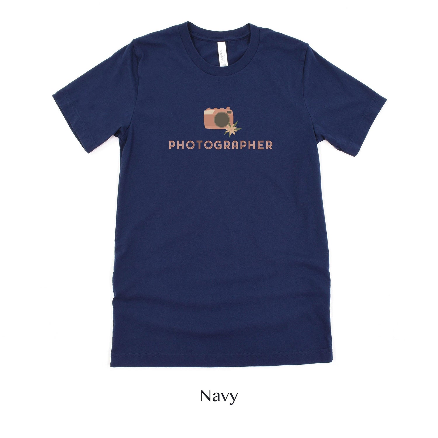 Photographer - Wedding Vendor Professional Thank you Gift - Camera Unisex t-shirt by Oaklynn Lane