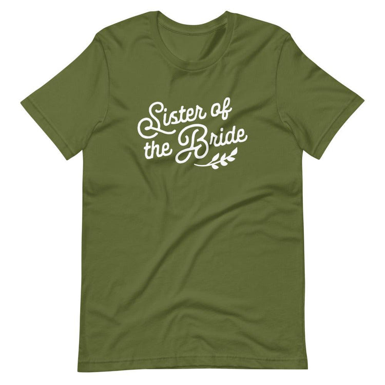 Sister of the Bride Short-sleeve Tee by Oaklynn Lane