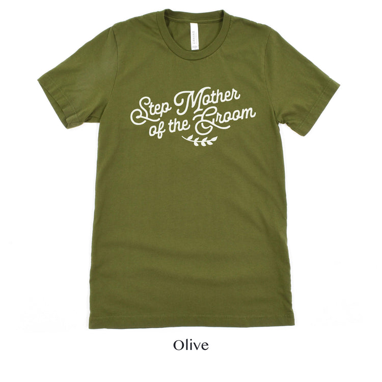 Step Mother of the Groom Short-sleeve Tee by Oaklynn Lane