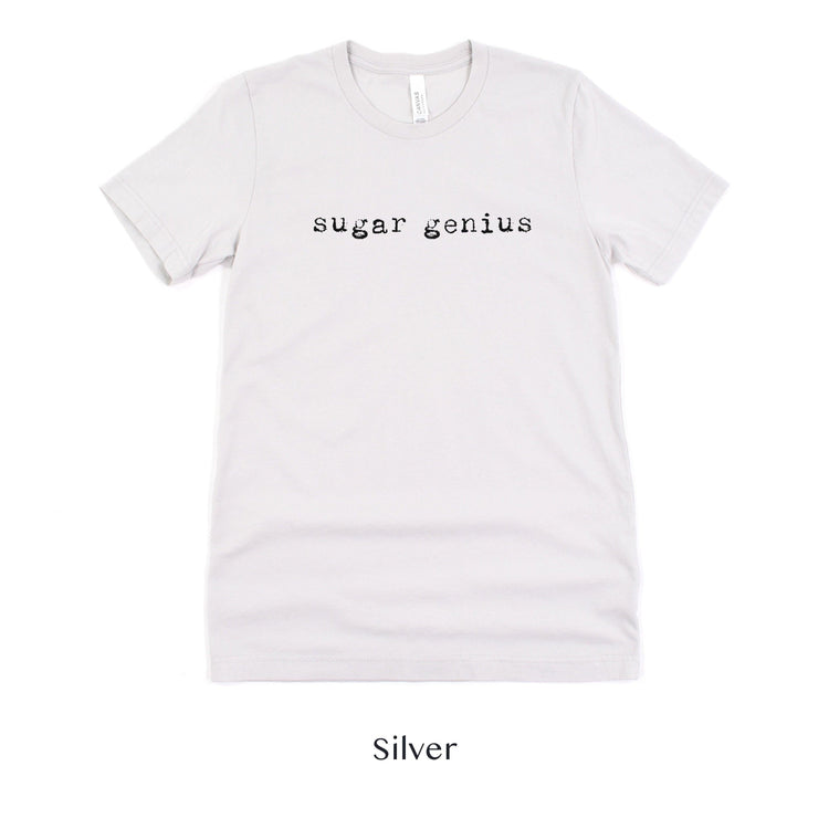 Sugar Genius Wedding Cake Baker Gift Short-sleeve Tee by Oaklynn Lane
