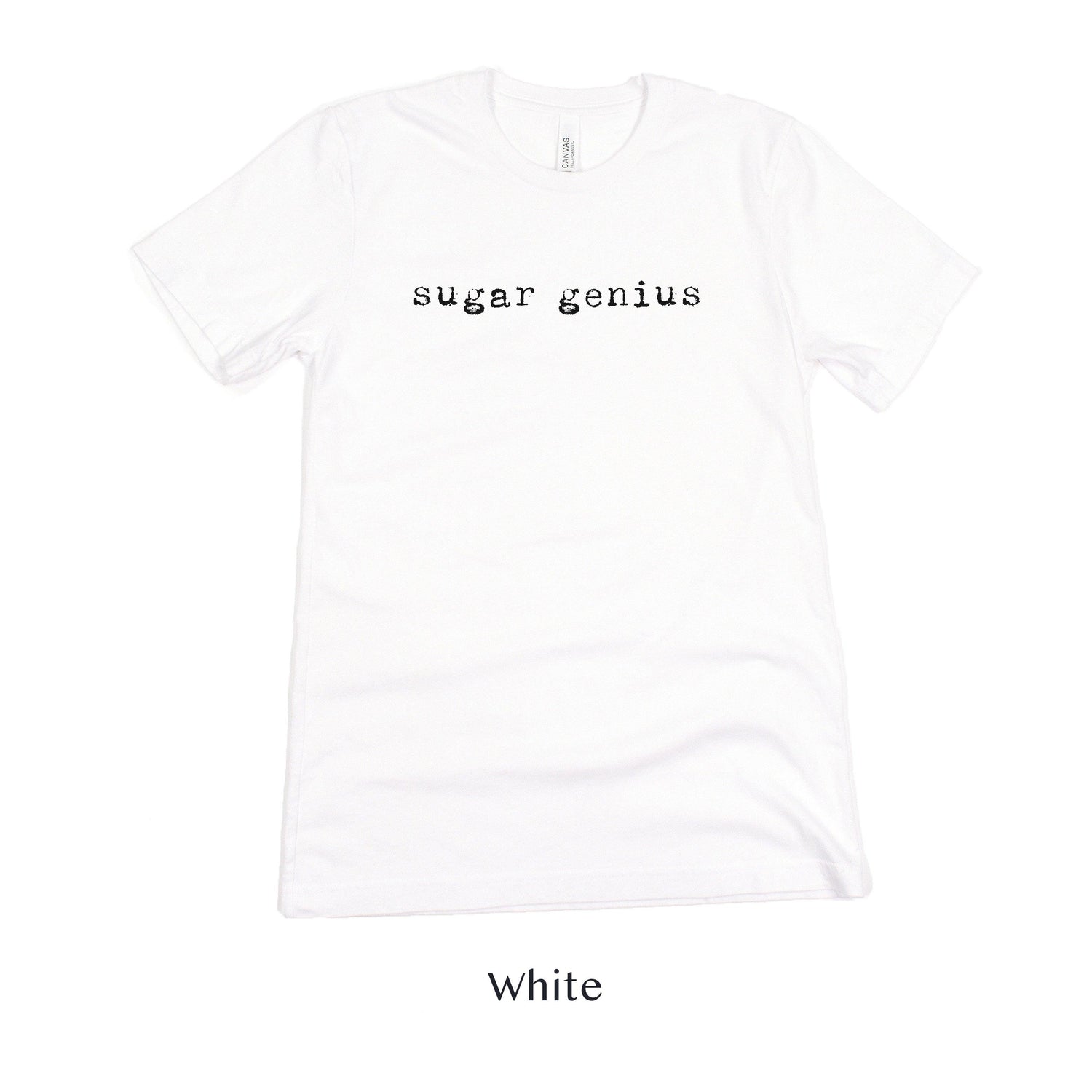 Sugar Genius Wedding Cake Baker Gift Short-sleeve Tee by Oaklynn Lane
