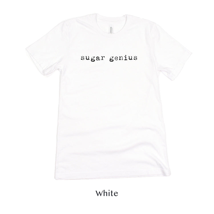 Sugar Genius Wedding Cake Baker Gift Short-sleeve Tee by Oaklynn Lane