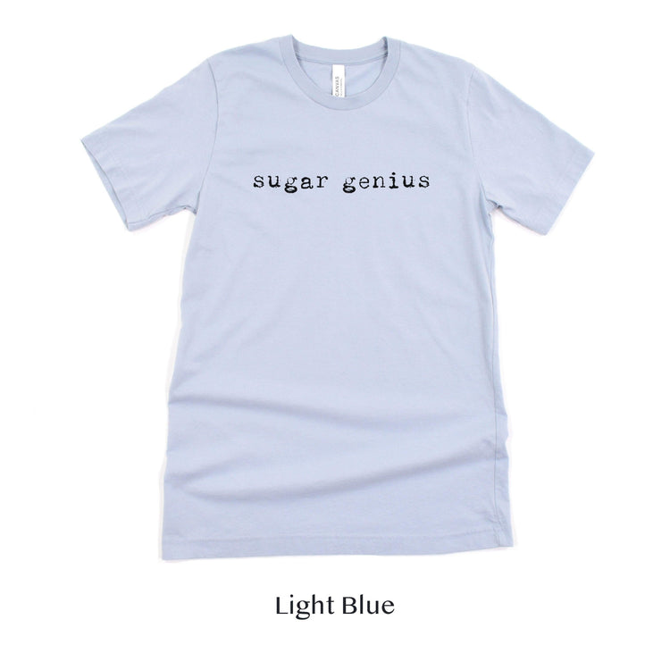 Sugar Genius Wedding Cake Baker Gift Short-sleeve Tee by Oaklynn Lane