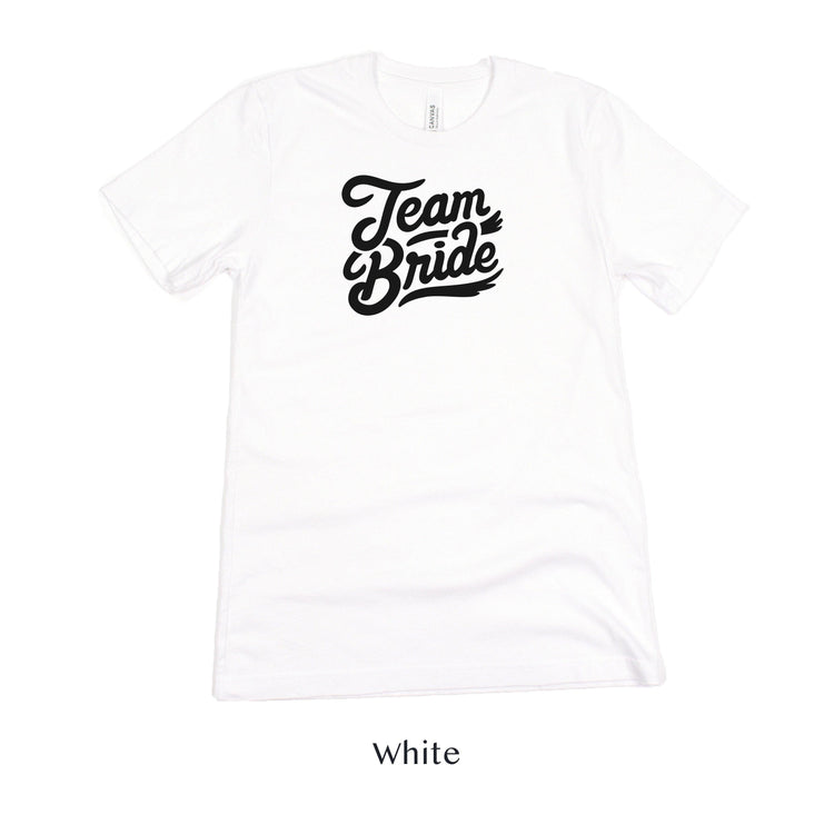Team Bride Wedding Party Short-sleeve Tee by Oaklynn Lane