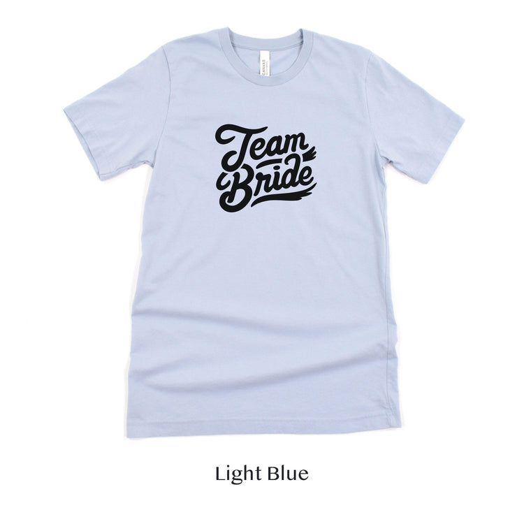 Team Bride Wedding Party Short-sleeve Tee by Oaklynn Lane