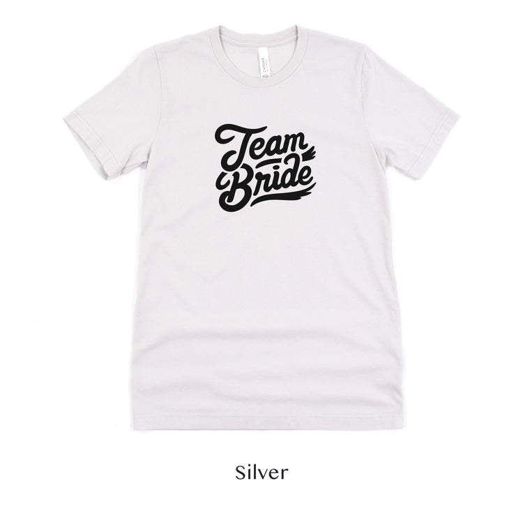 Team Bride Wedding Party Short-sleeve Tee by Oaklynn Lane