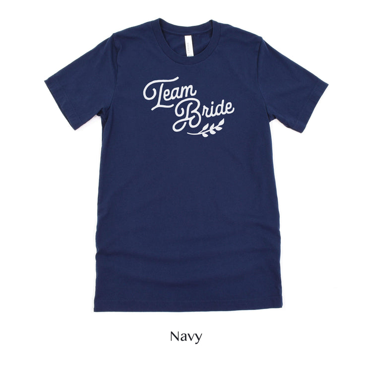 Team Bride Wedding Party Short-Sleeve Tee - Plus Sizes Available! by Oaklynn Lane