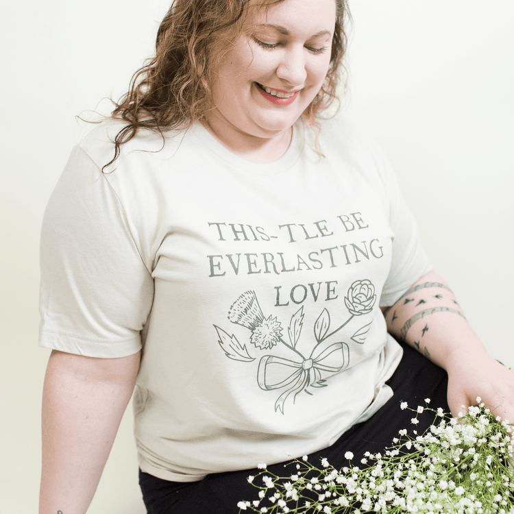 This-tle Be Everlasting Love - Engagement Short-Sleeve Tee - Plus Sizes Available by Oaklynn Lane