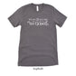 Black And White 'We Do, and We Did! We Eloped’ – Tee by Oaklynn Lane - asphalt grey elopement tshirt