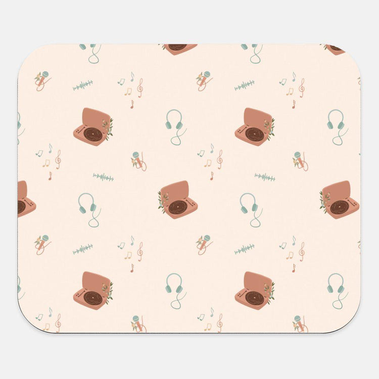 Wedding DJ Music Lover Mouse Pad (Rectangle) - Office Decor by Oaklynn Lane