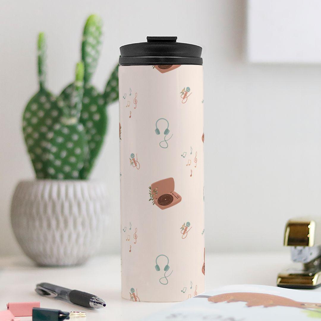 Wedding DJ Music Lover Thermal Tumbler 16 oz. by Oaklynn Lane