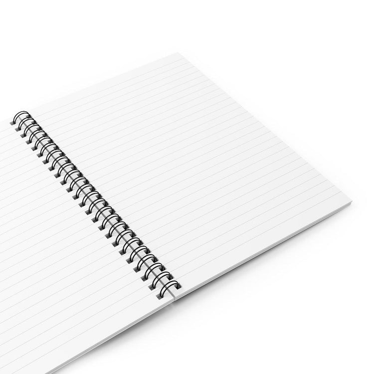 Wedding Icons 5x8 Spiral Notebook - Ruled Line by Oaklynn Lane