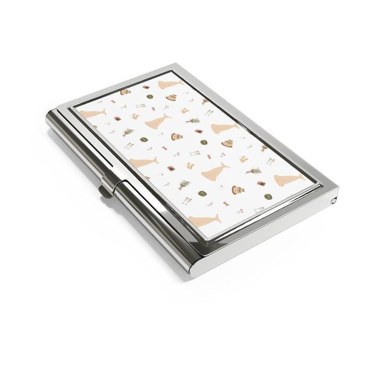 Wedding Icons Business Card Holder by Oaklynn Lane