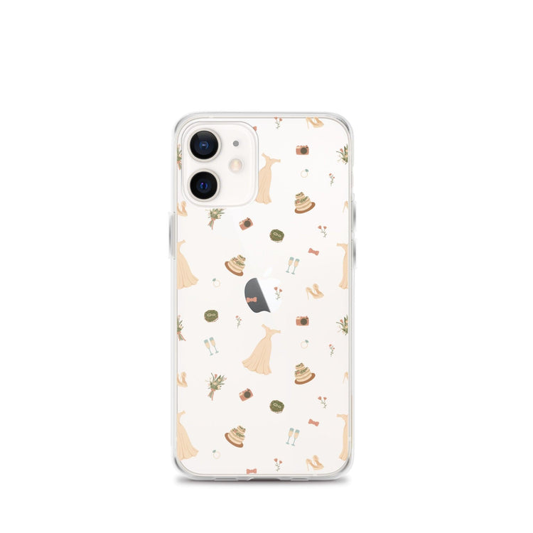 Wedding Icons iPhone Case - Wedding Vendor Professional Phone Case - Bride to Be - Engagement Gift by Oaklynn Lane
