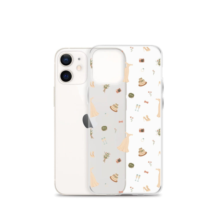 Wedding Icons iPhone Case - Wedding Vendor Professional Phone Case - Bride to Be - Engagement Gift by Oaklynn Lane
