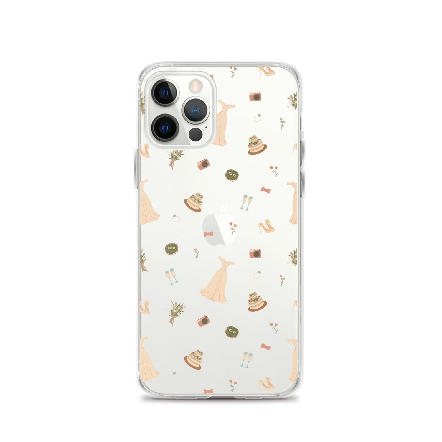 Wedding Icons iPhone Case - Wedding Vendor Professional Phone Case - Bride to Be - Engagement Gift by Oaklynn Lane