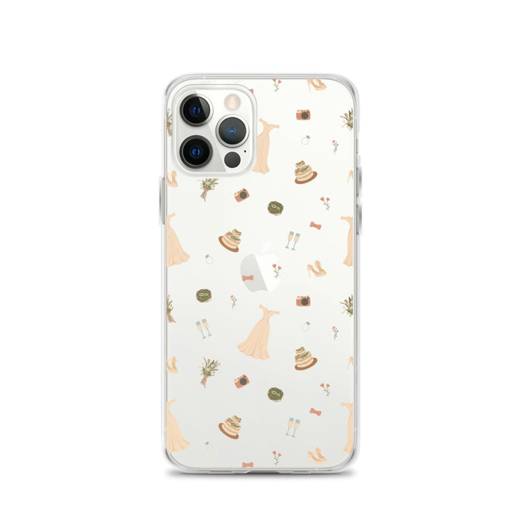 Wedding Icons iPhone Case - Wedding Vendor Professional Phone Case - Bride to Be - Engagement Gift by Oaklynn Lane