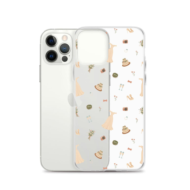 Wedding Icons iPhone Case - Wedding Vendor Professional Phone Case - Bride to Be - Engagement Gift by Oaklynn Lane