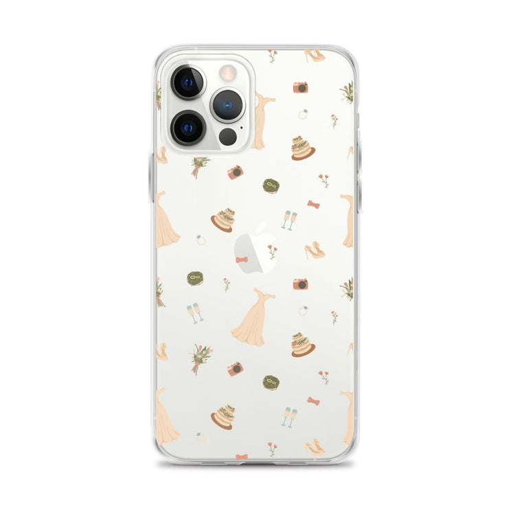 Wedding Icons iPhone Case - Wedding Vendor Professional Phone Case - Bride to Be - Engagement Gift by Oaklynn Lane