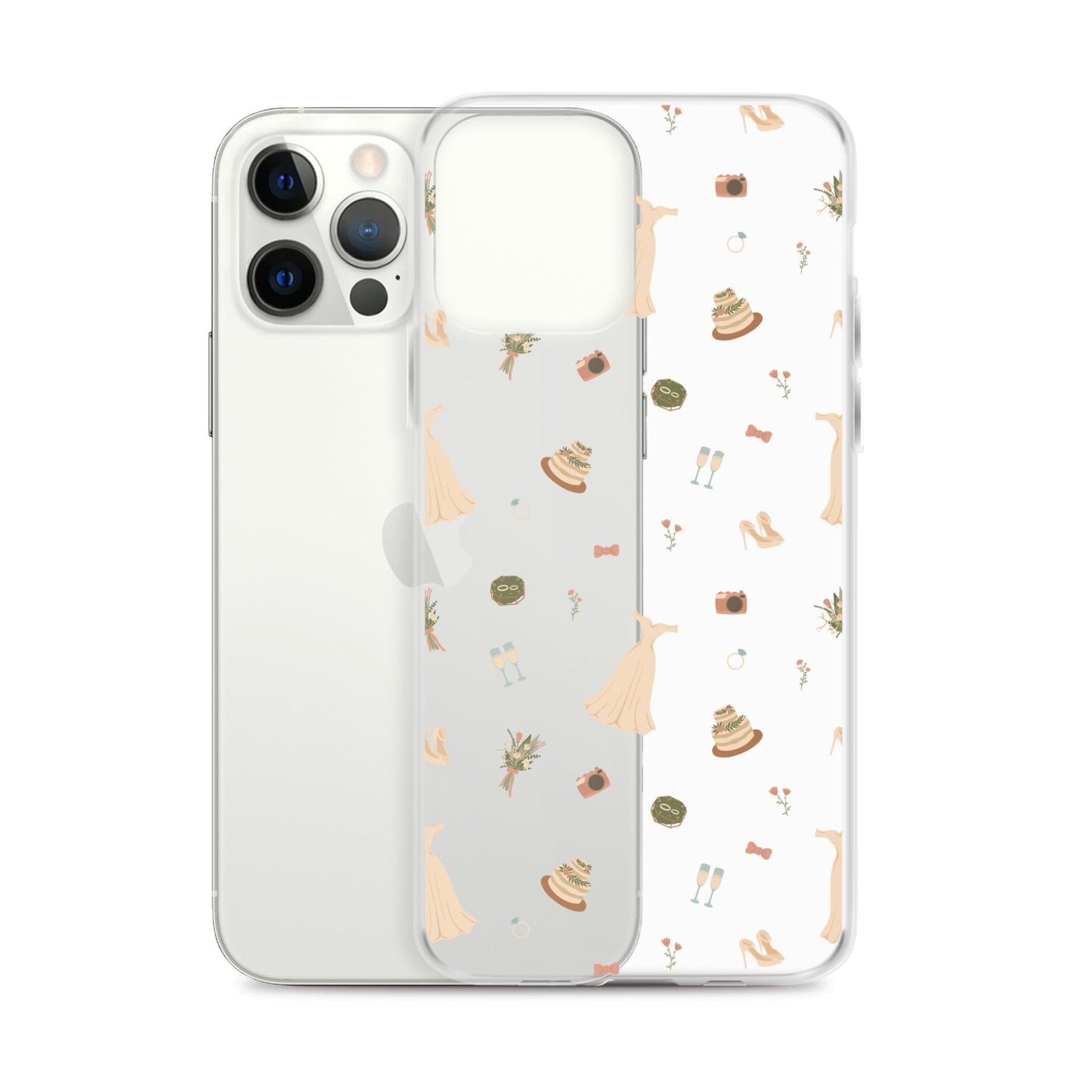 Wedding Icons iPhone Case - Wedding Vendor Professional Phone Case - Bride to Be - Engagement Gift by Oaklynn Lane