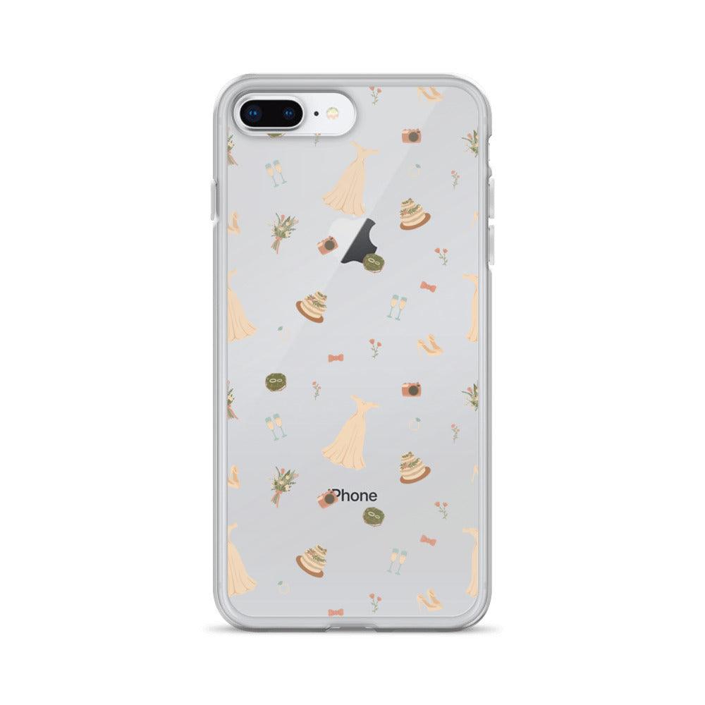 Wedding Icons iPhone Case - Wedding Vendor Professional Phone Case - Bride to Be - Engagement Gift by Oaklynn Lane