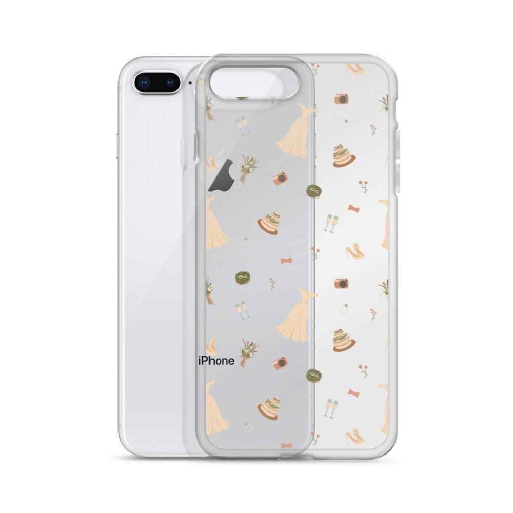 Wedding Icons iPhone Case - Wedding Vendor Professional Phone Case - Bride to Be - Engagement Gift by Oaklynn Lane