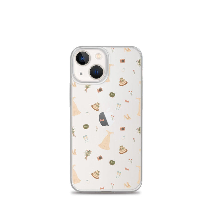 Wedding Icons iPhone Case - Wedding Vendor Professional Phone Case - Bride to Be - Engagement Gift by Oaklynn Lane