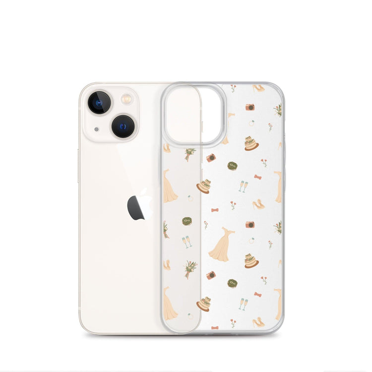 Wedding Icons iPhone Case - Wedding Vendor Professional Phone Case - Bride to Be - Engagement Gift by Oaklynn Lane
