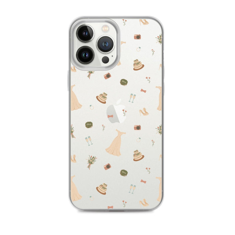 Wedding Icons iPhone Case - Wedding Vendor Professional Phone Case - Bride to Be - Engagement Gift by Oaklynn Lane