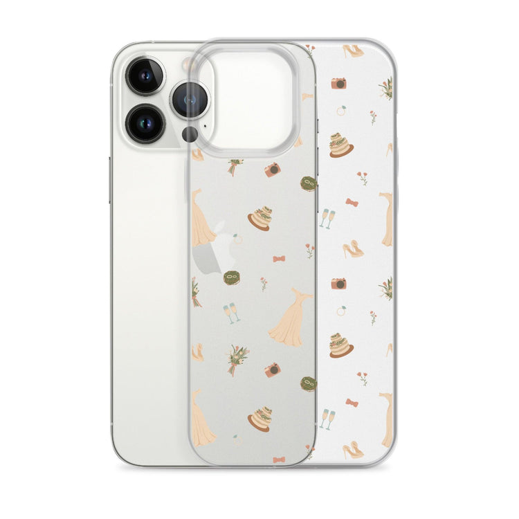 Wedding Icons iPhone Case - Wedding Vendor Professional Phone Case - Bride to Be - Engagement Gift by Oaklynn Lane
