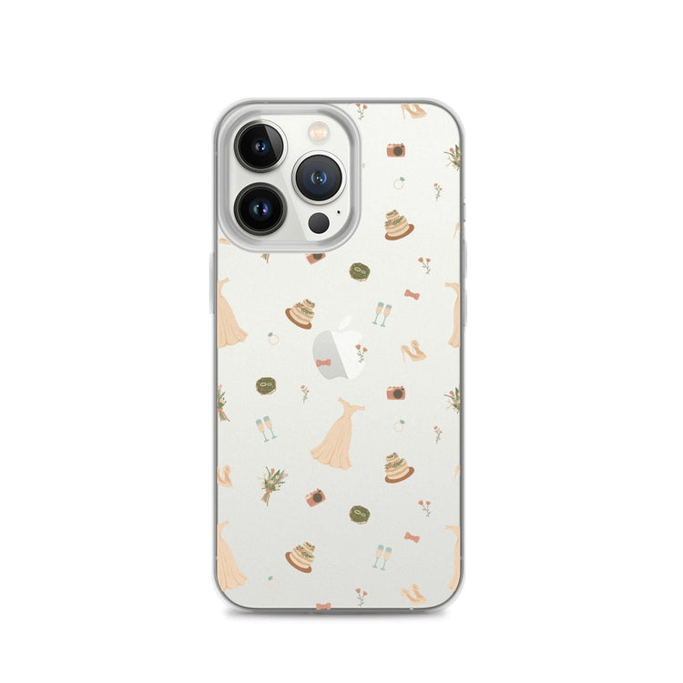 Wedding Icons iPhone Case - Wedding Vendor Professional Phone Case - Bride to Be - Engagement Gift by Oaklynn Lane