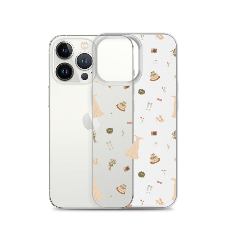 Wedding Icons iPhone Case - Wedding Vendor Professional Phone Case - Bride to Be - Engagement Gift by Oaklynn Lane