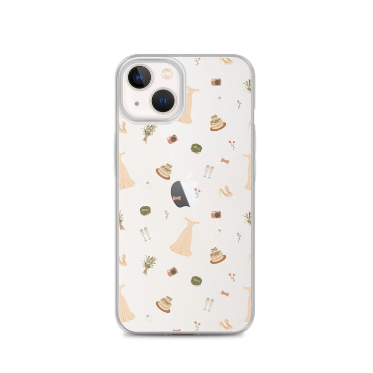 Wedding Icons iPhone Case - Wedding Vendor Professional Phone Case - Bride to Be - Engagement Gift by Oaklynn Lane