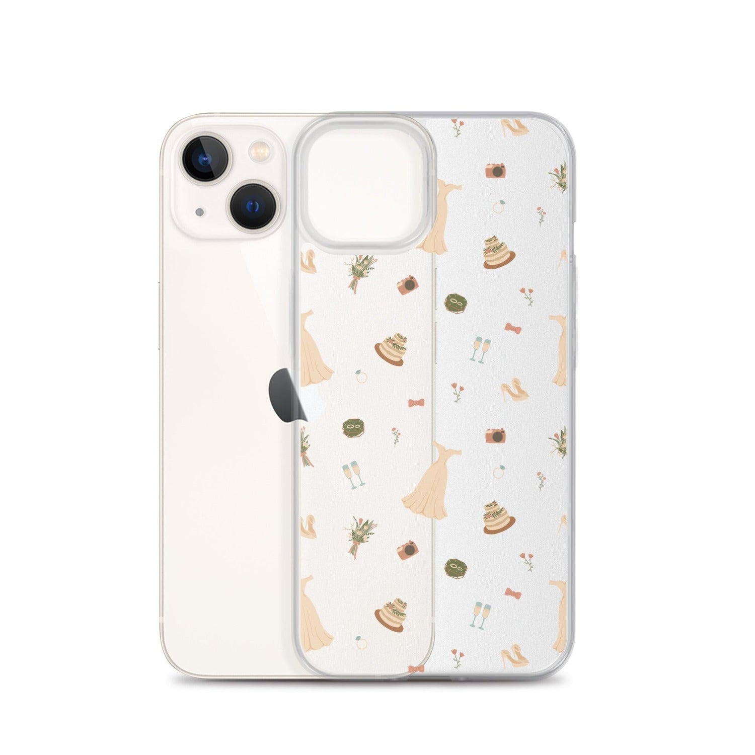 Wedding Icons iPhone Case - Wedding Vendor Professional Phone Case - Bride to Be - Engagement Gift by Oaklynn Lane