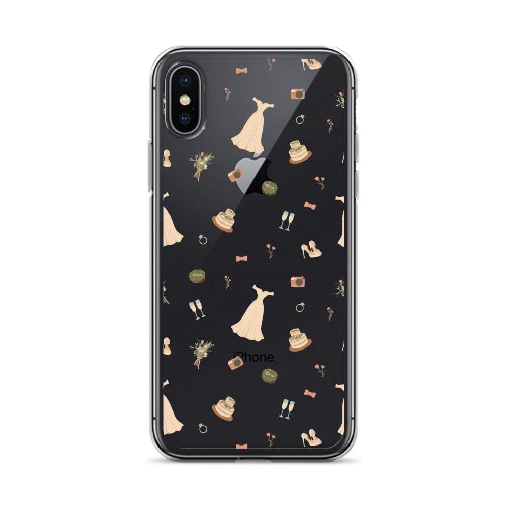 Wedding Icons iPhone Case - Wedding Vendor Professional Phone Case - Bride to Be - Engagement Gift by Oaklynn Lane