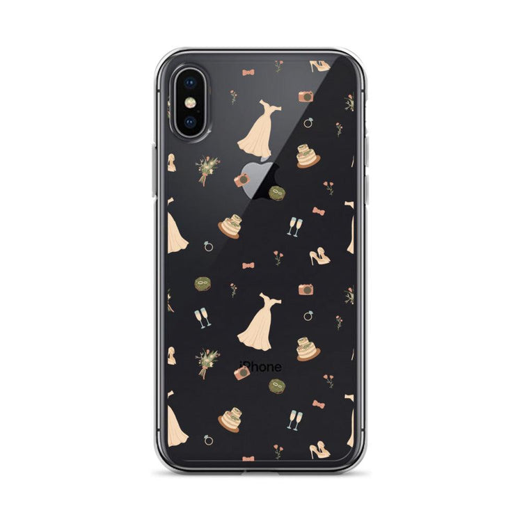 Wedding Icons iPhone Case - Wedding Vendor Professional Phone Case - Bride to Be - Engagement Gift by Oaklynn Lane